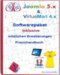 Vorkonfiguriertes Softwarepaket zu Joomla 5.x und VirtueMart 4.x