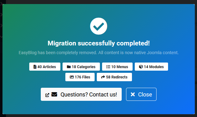 Remove EasyBlog remnants